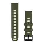 Garmin QuickFit 22 Watch Band Olive Drab / Citron Silicone Kellarihm