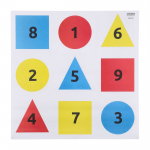 FBI-IQ Training 50x50 cm Laskmise sihtm&auml;rk, 50 tk.