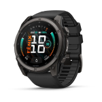 Garmin fēnix 9 51 mm Carbon Grey DLC Titanium/Black Silicone Nutikas spordikell