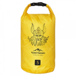 Fjord Nansen Dry Bag Light 5 l - Kollane veekindel kott