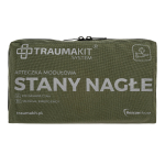 AedMax Trauma Kit S Green Medical Emergency Modulaarne esmaabikomplekt