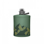 HydraPak Stow Bottle 500 ml Sage Green Kokkupandav veepudel