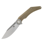 Bestech Knives Seraph M390 by Grzegorz "Kombou" Grabarski Bronze Titanium/Satin Kokkupandav nuga
