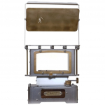 Bushmen Oil Outpost Steel &Otilde;lilamp