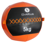 SVELTUS Wall Ball 5kg D35 Orange/Black Raskuspall viskamiseks