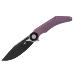 Bestech Knives Seraph M390 by Grzegorz "Kombou" Grabarski Purple Titanium/Black Stonewash Satin Kokkupandav nuga
