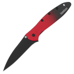 Kershaw Leek CPM MagnaCut Red/Black Gradient/Black Blade Sulankstomas peilis