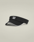 WILSON CLASSIC VISOR Black/White Tennise m&uuml;ts