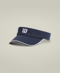WILSON CLASSIC VISOR Navy/White Tennise m&uuml;ts