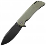 Petrified Fish Tunny PF-B05 Black Stonewash/Green Micarta Kokkupandav nuga