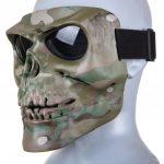 WOSPORT SKELETON T&Auml;ISNAHKMASK - MULTICAM