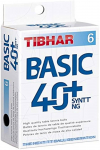 TIBHAR Basic 40+ SUNTT NG 6-p ORA Lauatennise pallid, 6 tk.