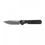 KNIVESPL The First Sandvik 14C28N Black G10 Stonewashed/Satin Kokkupandav nuga