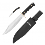 Schrade Old Timer Bowie Fikseeritud teraga nuga + Folder Combo Kokkupandav nuga
