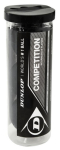 DUNLOP COMPETITION WSF/PSA Squashipallid, 3 tk