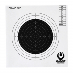 Range Solutions KSP 20x20 cm Spordip&uuml;sside laskmise sihtm&auml;rk, 100 tk., ISSF