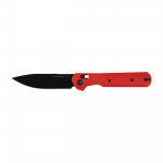 KNIVESPL The First Sandvik 14C28N Red G10 Kokkupandav nuga