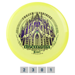 DISCMANIA C-LINE GLOW P2x Yellow Discgolfi putter