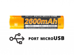 Fenix USB ARB-L18U Aku (18650 2600 mAh 3,6 V)