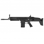CyberGun FN Herstal Scar H Black ASG AEG Airsofti r&uuml;nnakvintp&uuml;ss 6 mm Electric