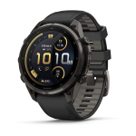 Garmin fēnix 9 Pro inReach 47 mm Carbon Gray DLC Titanium/Black/Pebble Grey Silicone Nutikas spordikell