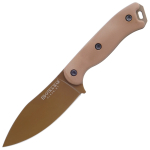 Ka-Bar Becker Nessmuk BK19 Desert Tan Fikseeritud teraga nuga