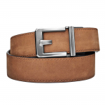 Kore Essentials Buffalo Leather Gun Belt X3 Brown Taktikaline v&ouml;&ouml;