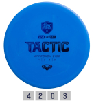 DISCMANIA SOFT EXO TACTIC Evolution Midrange Driver Blue Discgolfi ketas
