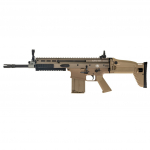 CyberGun FN Herstal Scar H FDE ASG AEG Airsofti r&uuml;nnakvintp&uuml;ss 6 mm Electric