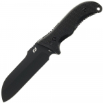 Schrade Bedrock Sheepfoot Black Fikseeritud teraga nuga