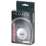 DONIC P40+ Coach 1* Lauatennisepallid, 6 tk