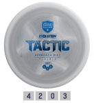 DISCMANIA SOFT EXO TACTIC Evolution Midrange Driver Gray Discgolfi ketas