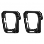 Badger Outdoor CAR-08 Must Karabiin - 2 tk.