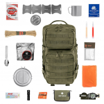 Brandit US Cooper 40 L Olive Keskmine V2 Evakuatsioonijalats - varustusega