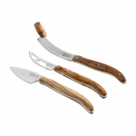 Laguiole Olive Wood V2 Juustunugade komplekt