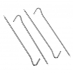 HIGHLANDER V&Auml;LITINGIMUSTE RASKET&Ouml;&Ouml; TELGINAELAD 21.5 CM - 4 TK.