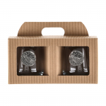 Golden Fox Diamond Deer Gold Viski klaasid, 2 tk.