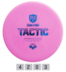 DISCMANIA SOFT EXO TACTIC Evolution Midrange Driver Pink Discgolfi ketas
