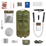 Badger Outdoor Recon 40 l Oliiv Keskmise suurusega evakuatsioonikott - koos varustusega