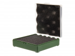 Megaline Green 11x11x3,5 cm Laskemoona kast