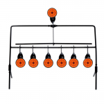 RazorGun 6-Point Big Spinner Pneumaatiliste relvade jaoks m&otilde;eldud p&ouml;&ouml;rlev laskmism&auml;rklaud 17J