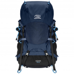 Highlander Outdoor Novar 50+5 l Seljakott - Merev&auml;e sinine