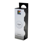 KETTLER 3*** Lauatennisepallid, 3 tk