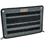 Paneel ohu 4 jaotusega moodul MOLLE silmuse lisakotiga - Must