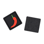 Trollsky Chili Pepper PVC 26 x 26 mm PVC embleem