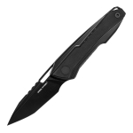 Real Steel Bullet S35VN Titanium Black Sulankstomas peilis