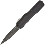 Kershaw Livewire Damascus Black OTF Sulankstomas peilis
