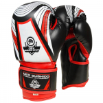 Lastenyrinduskindad DBX Bushido ARB-407v2 6 oz - Must/Punane