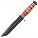 Ka-Bar Short USMC Serrated 1252 Taktikaline nuga