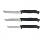 Victorinox Swiss Classic 6.7113.34 Black K&ouml;&ouml;ginoakomplekt, 3 tk.